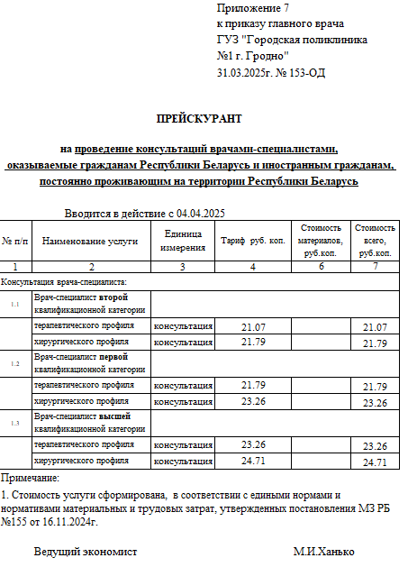 price-consultations
