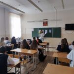 Встреча психолога с учениками 7-8 классов