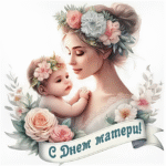 День матери – самый светлый, добрый и хороший праздник!